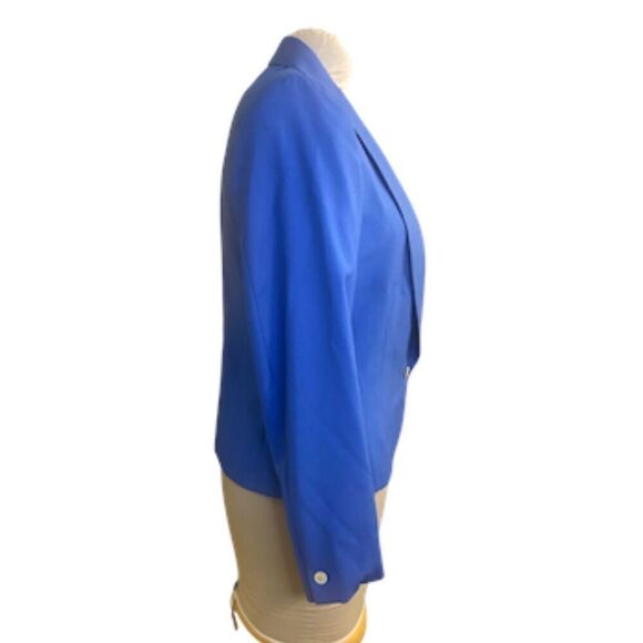 Cricketeer Vintage Blazer Single Button Sz. 12 Royal Blue Preppy Y2K 1990’s - Picture 3 of 8